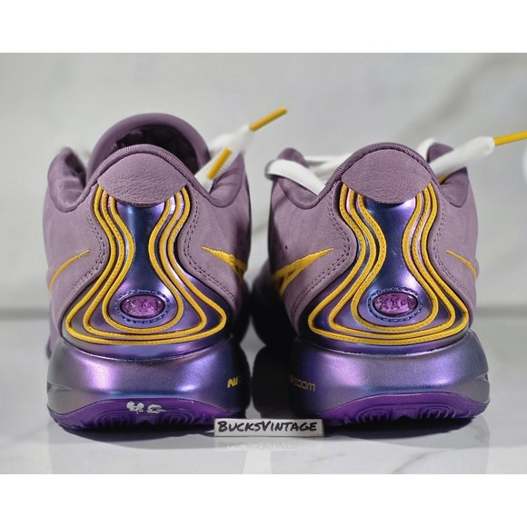 Nike Lebron 21 XXI Purple Rain Lakers Yellow FV2345-500 Men\'s Size 9.5 NEW Rare main image 4